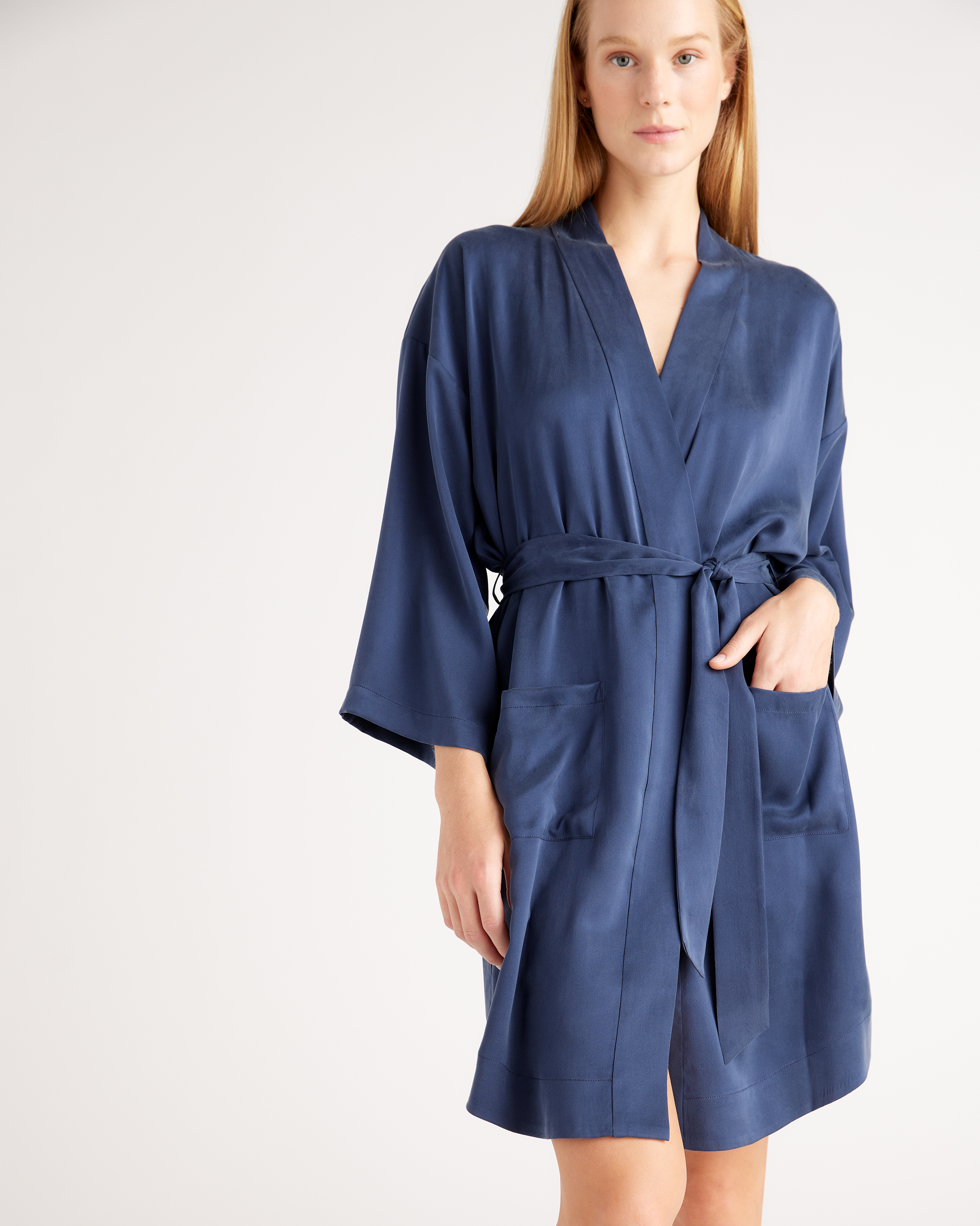 Quince Washable Silk Robe