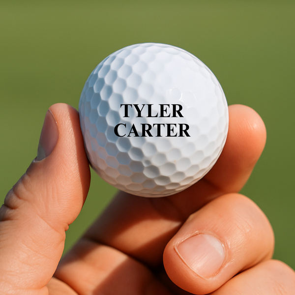 Personalized Golf Ball Set