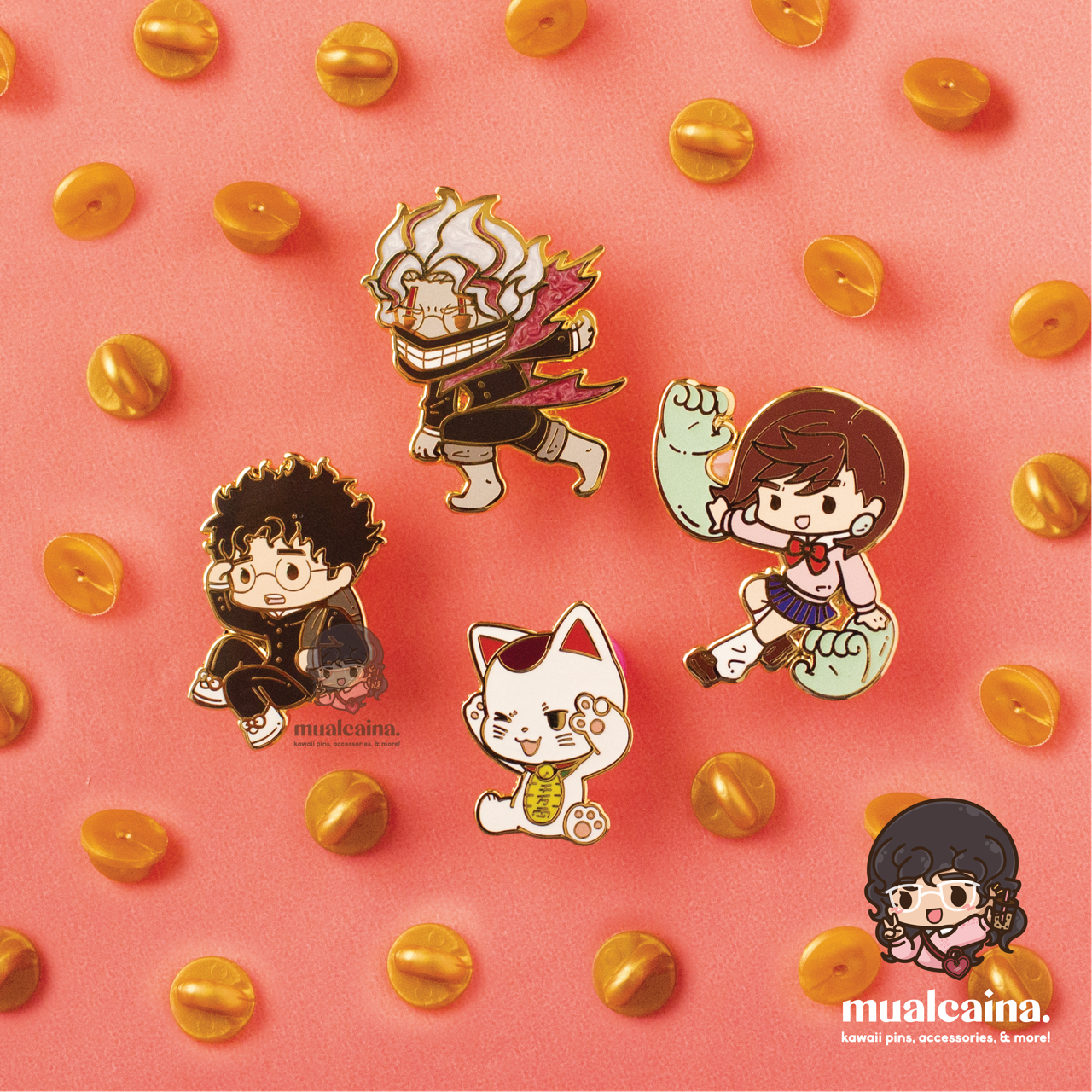 Gojo Enamel Pin by Mualcaina