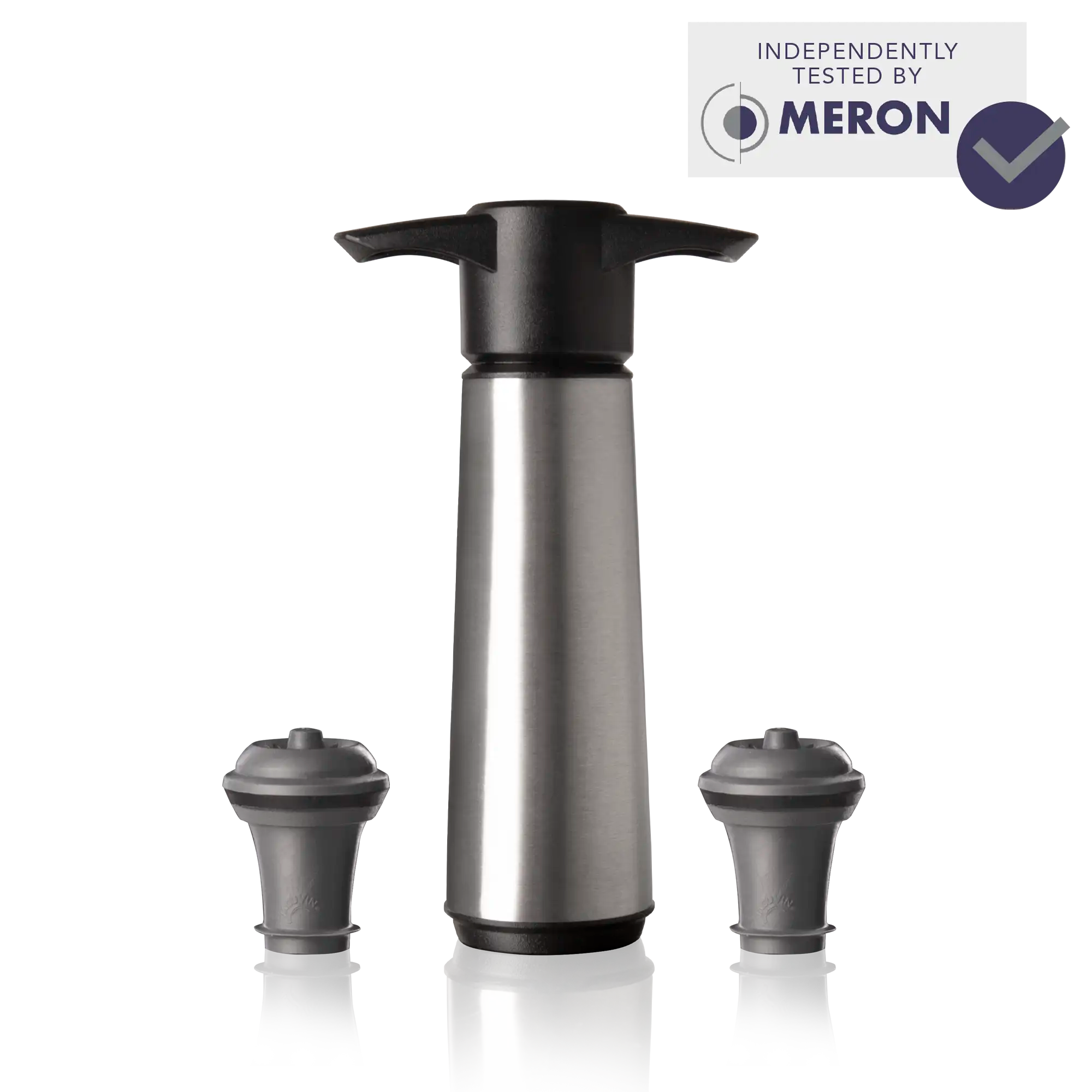 Vacu Vin Original Wine Saver with 2 Vacuum Bottle Stoppers