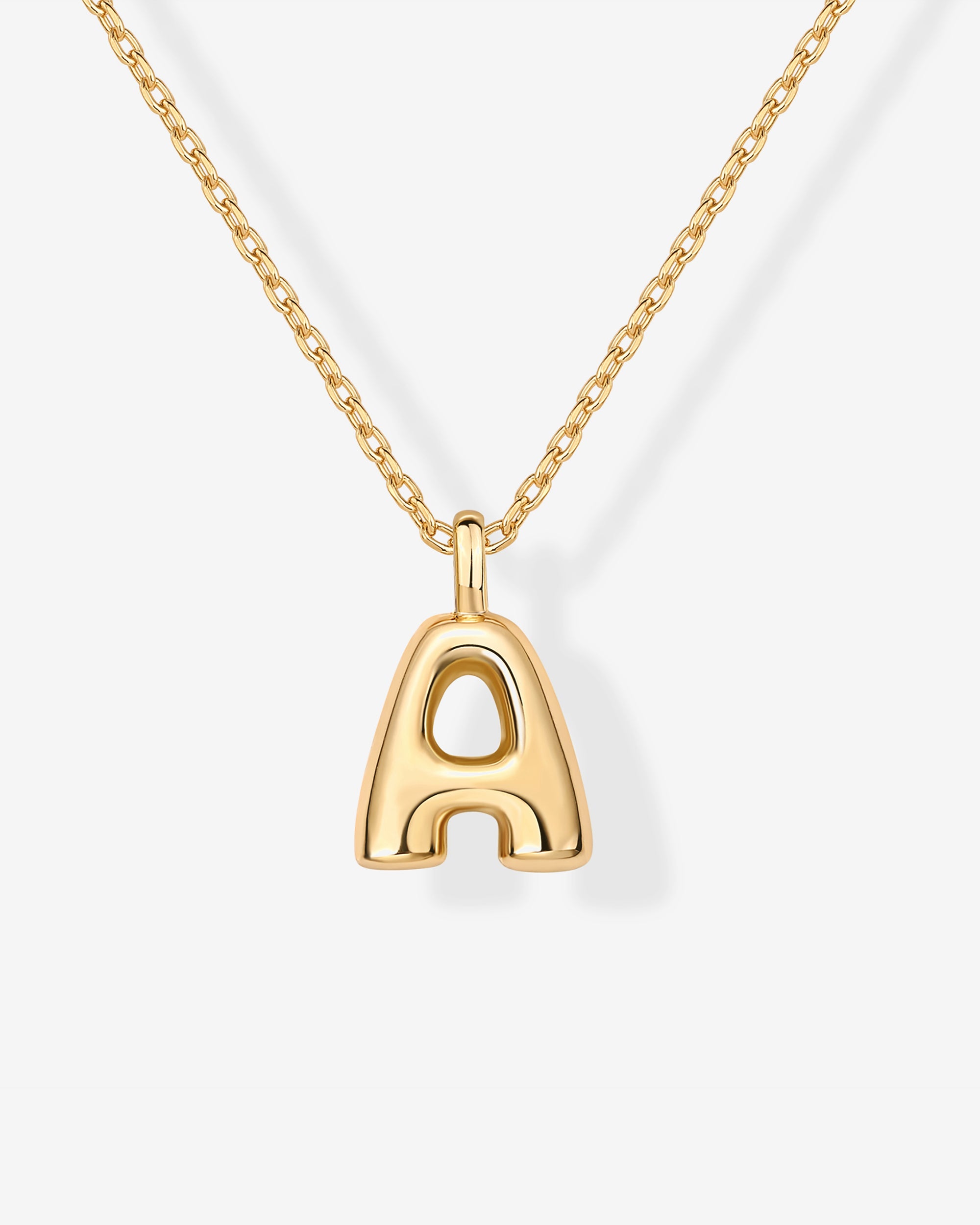 Pavoi Bubble Initial Necklace