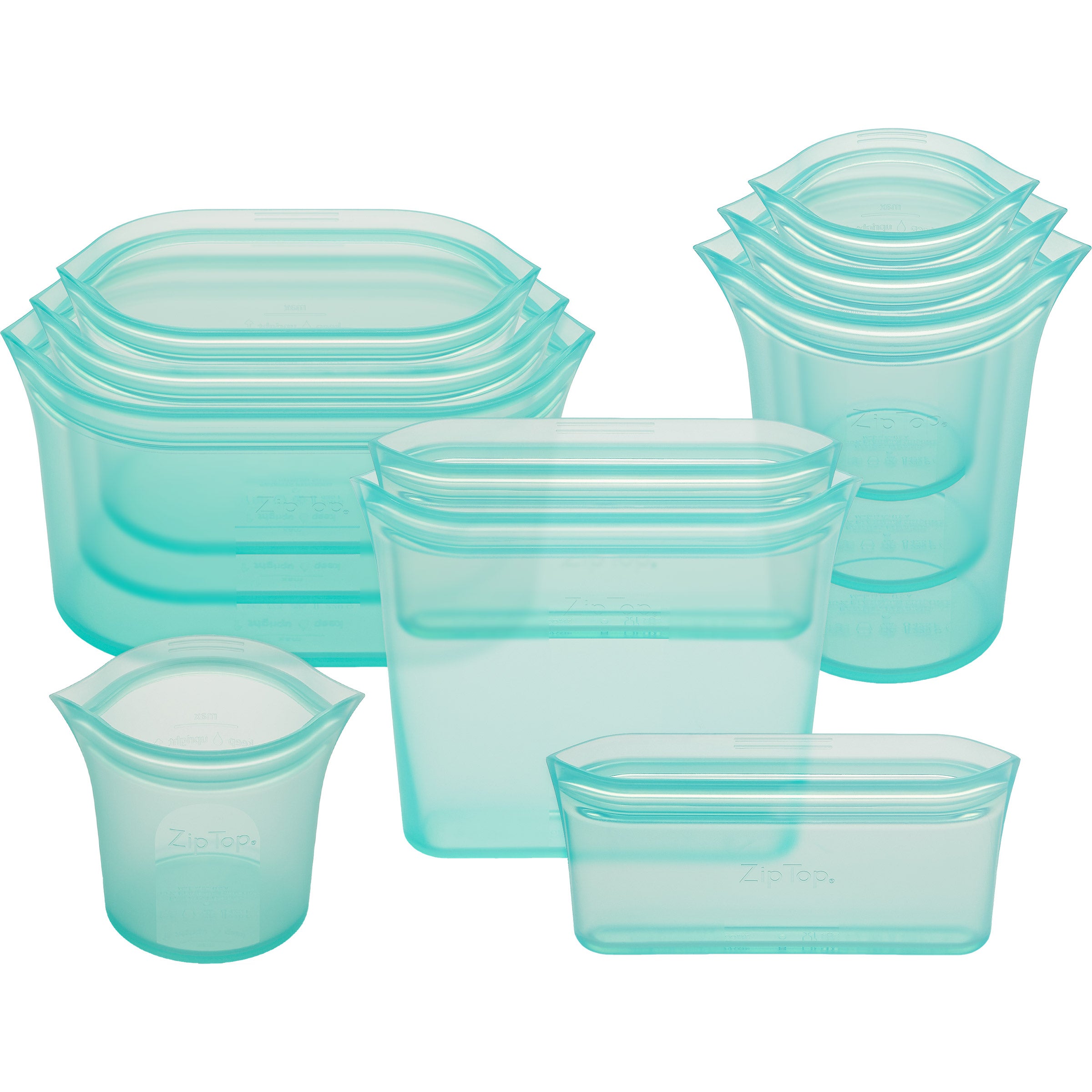 Ziptop Reusable Storage Containers Large Size