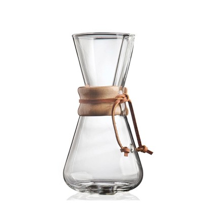 Chemex 3-Cup Classic Glass Coffee Maker