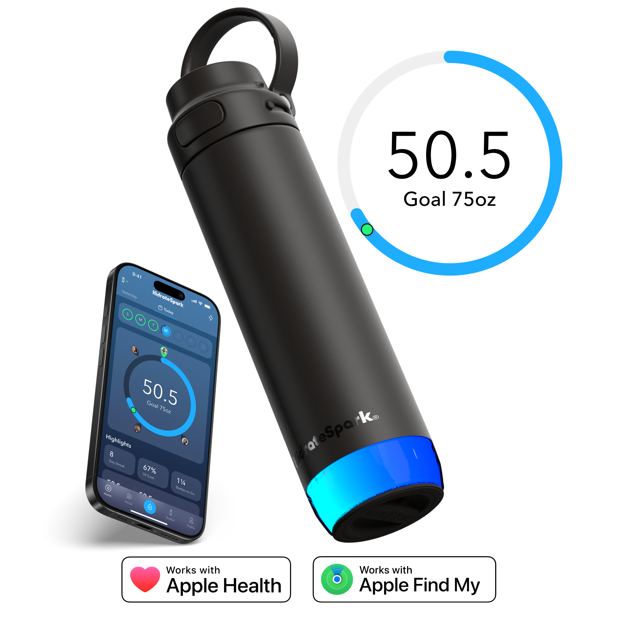 Hidrate Spark Pro 2 Smart Water Bottle