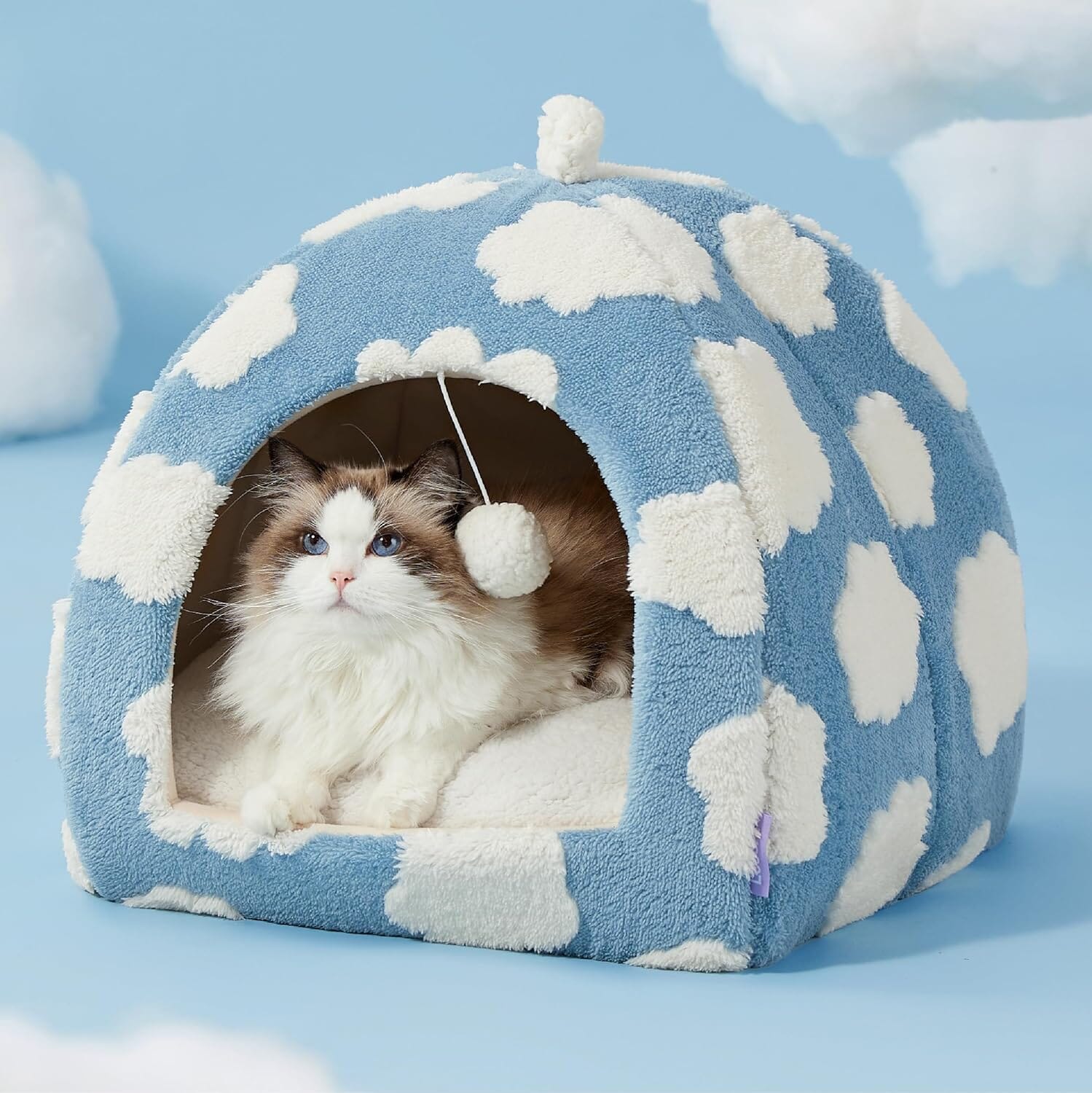 Lesure 2-in-1 Cat Cave Bed