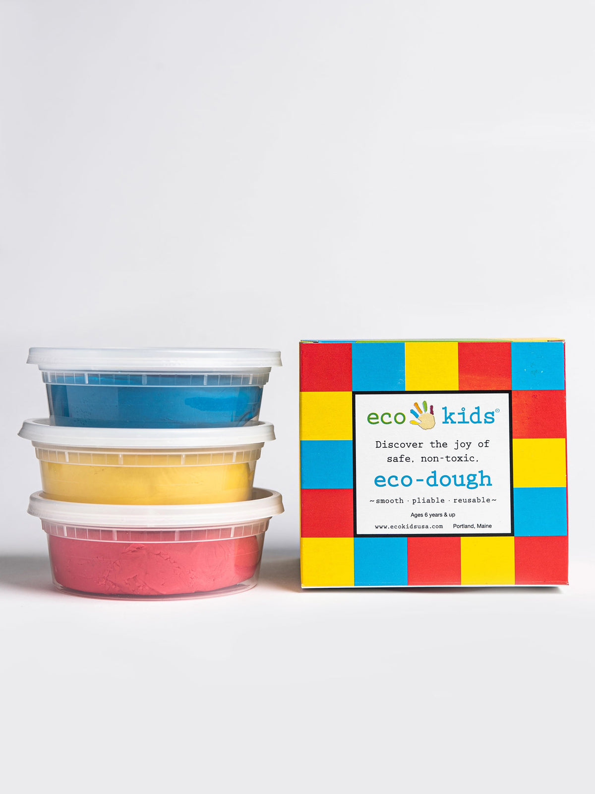 Eco-Dough 3-Pack Natural Play Dough