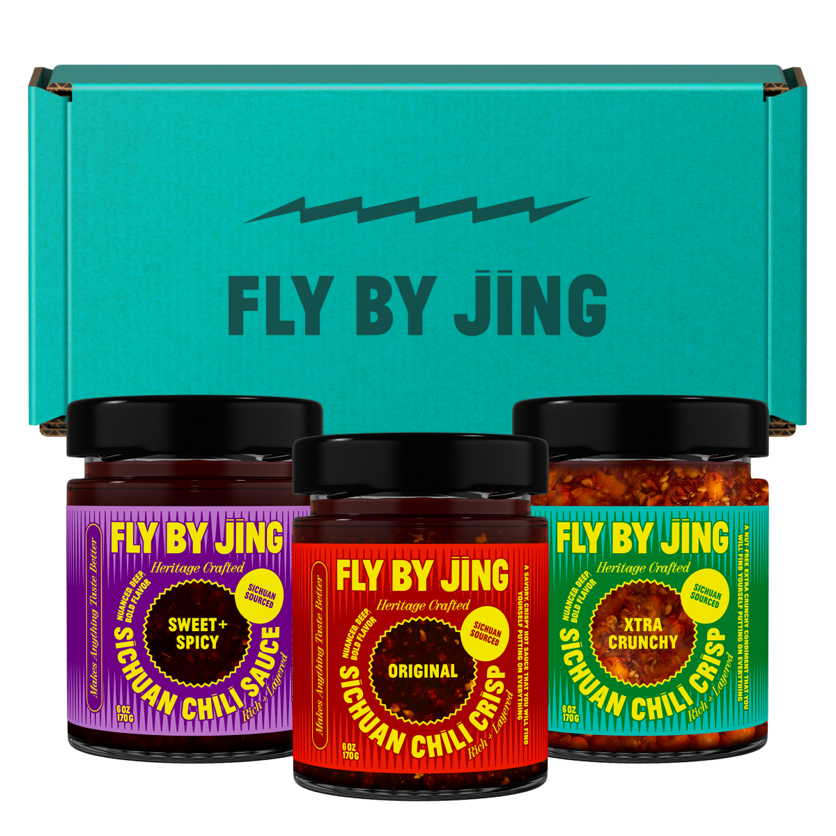 Fly By Jing Sauce Trio