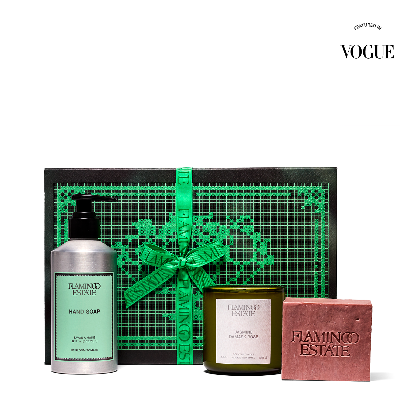 Flamingo Estate Jasmine & Rose Bath Set