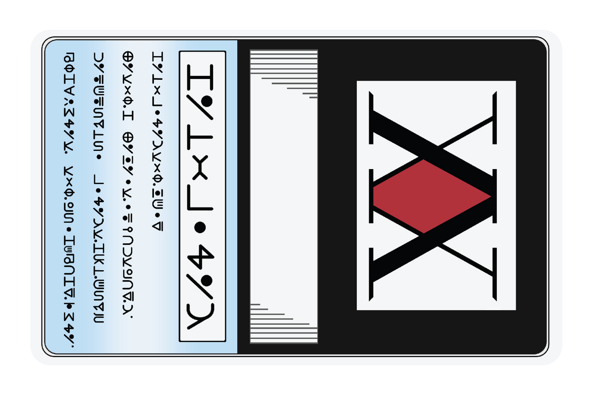 Hunter x Hunter Card Skin by VoodooTaddooArt