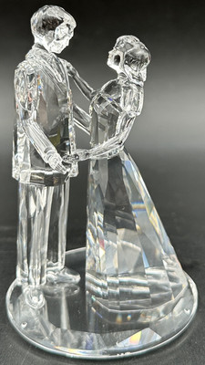 Swarovski Crystal Couple Figurine