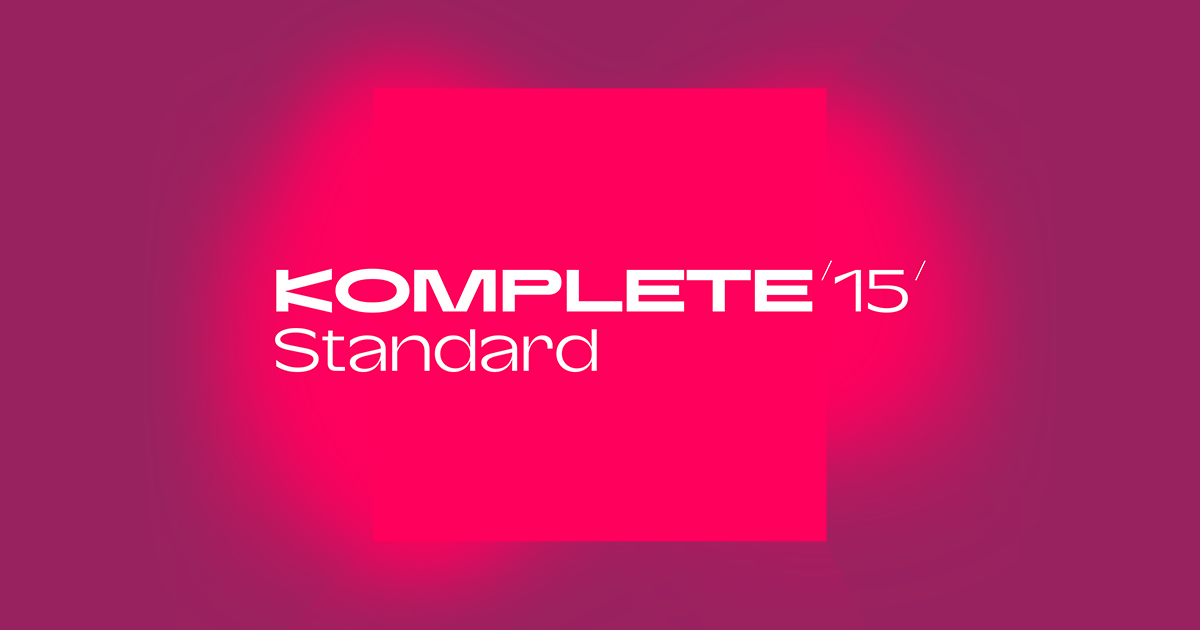 Native Instruments Komplete 15 Standard Software Bundle
