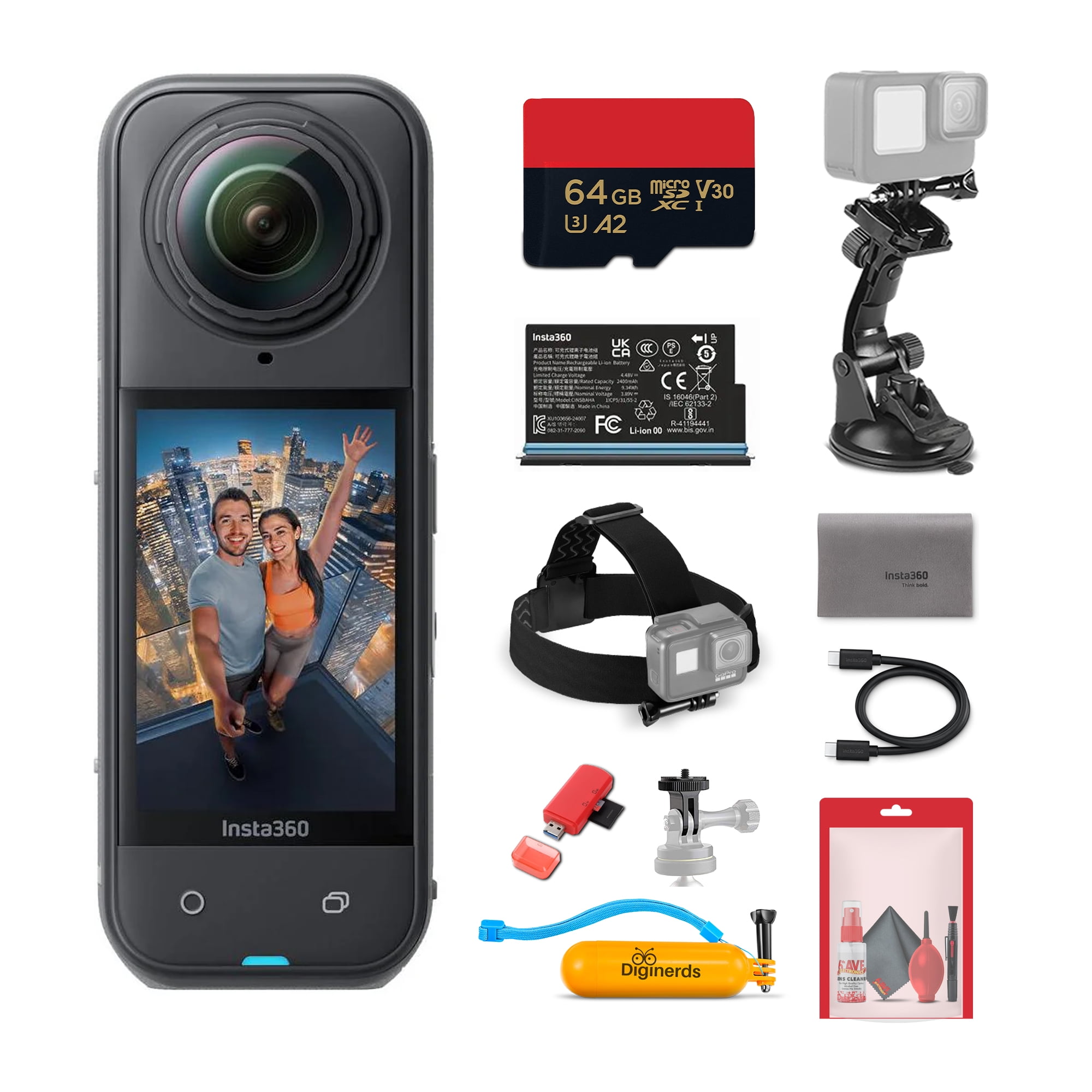 Insta360 X5 360-Degree Action Camera