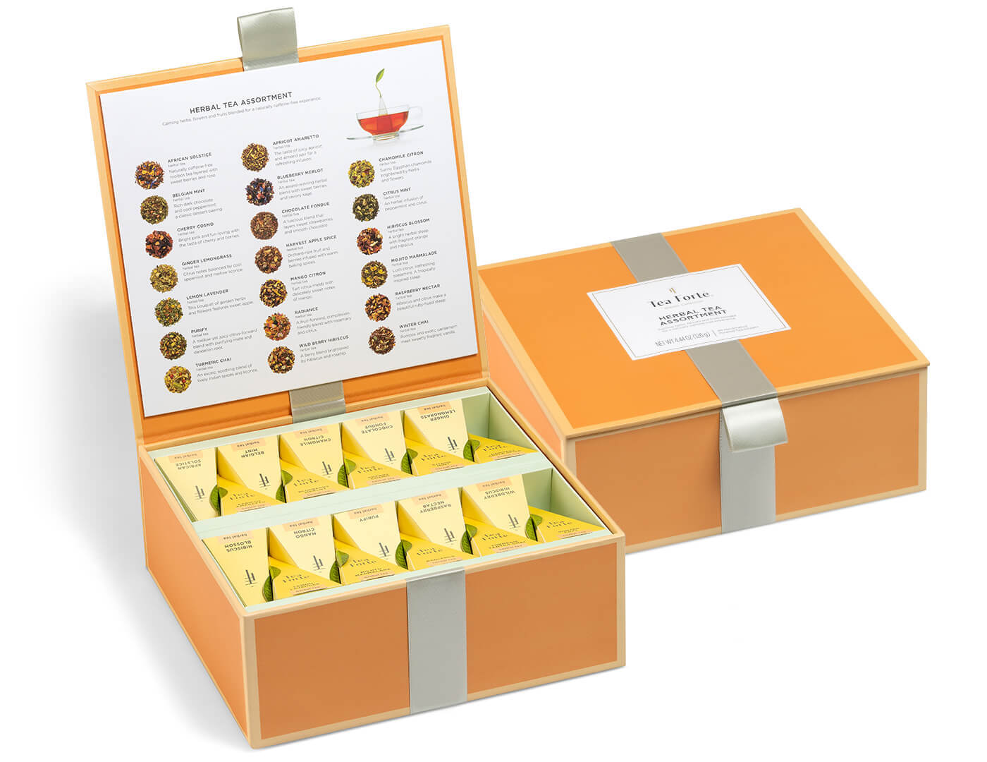 Tea Forte Herbal Tea Chest with 20 Varieties